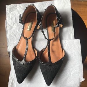 Halogen ‘Olsen’ studded flats